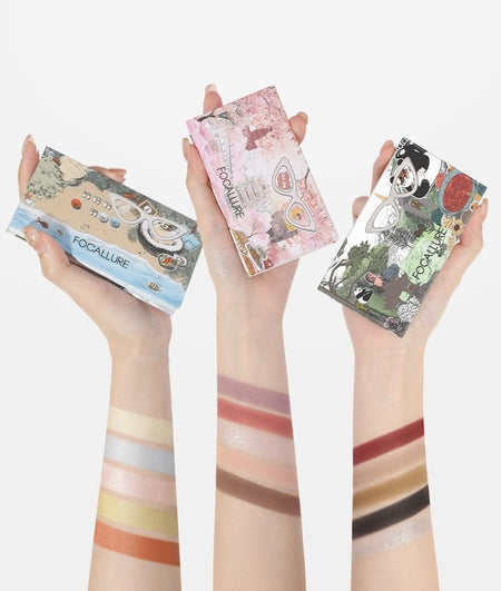 FOCALLURE - Traveller Eyeshadow Collection - Sanya, #03 Sanya Shopaholic - 7g, 100 g, 6974908115347