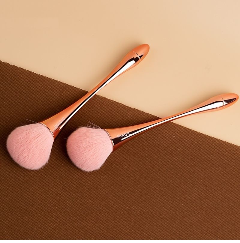 IMAGIC - Round Tip Blusher Brush, Rose Pink (1 pc), 27 g, (no barcode)