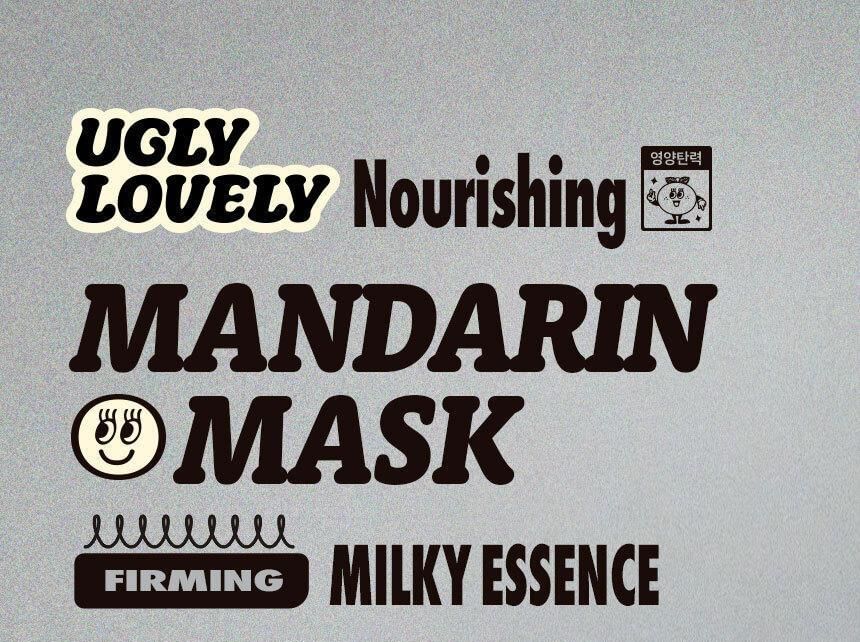 UGLY LOVELY - Mandarin Mask, 23ml, 60 g, 8801051263053