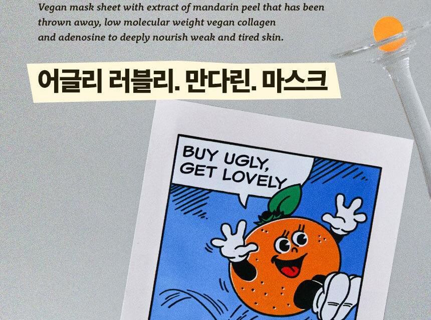 UGLY LOVELY - Mandarin Mask, 23ml, 60 g, 8801051263053
