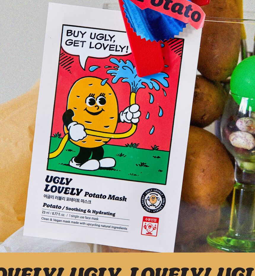 UGLY LOVELY - Potato Mask, 23ml, 60 g, 8801051263046