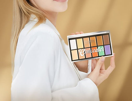 IMAGIC - 12 Colours Concealer Palette, 12 Colours Palette - 19.5g, 88 g, 6970855702685
