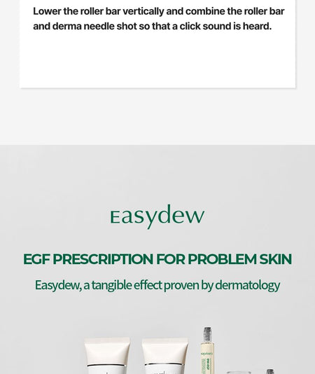 Easydew - DW-EGF Derma Tox Needle Roller, 1 pc, 100 g, 8809864751910