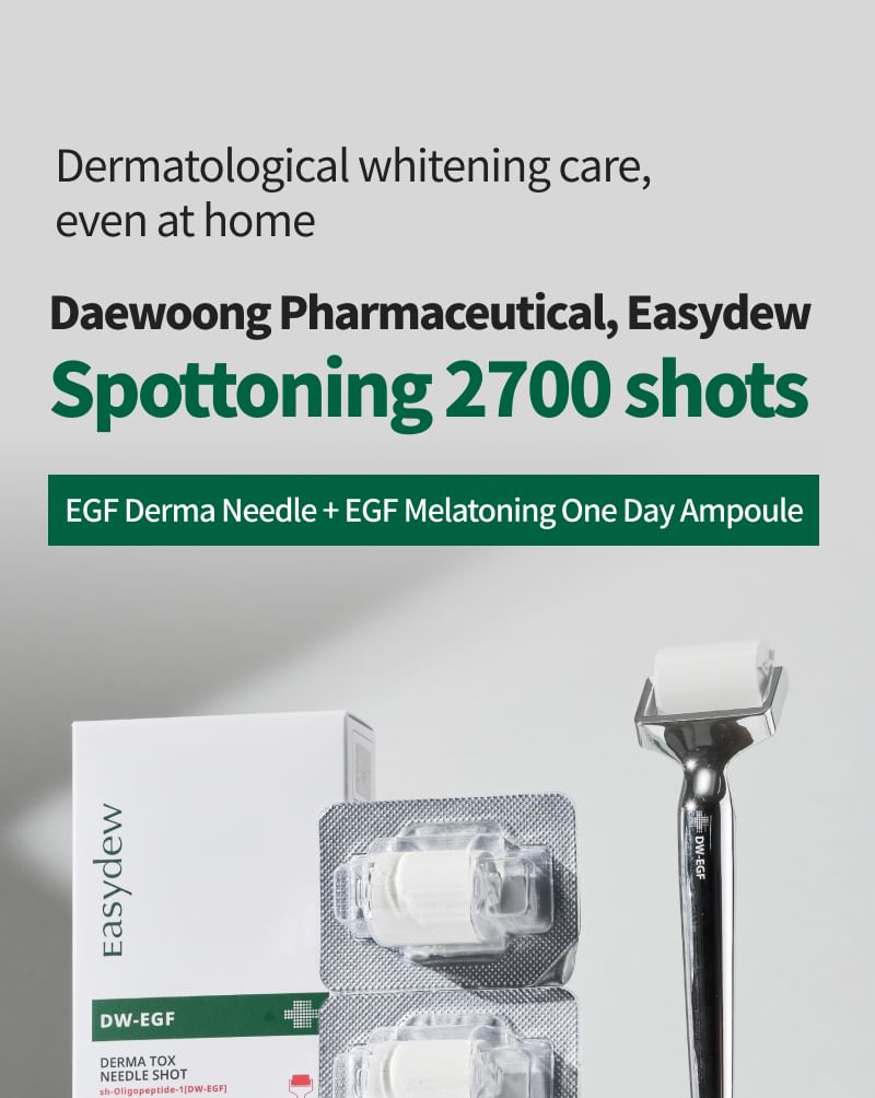 Easydew - DW-EGF Derma Tox Needle Shot Set Jumbo, 4 pcs, 200 g, 8800047700190