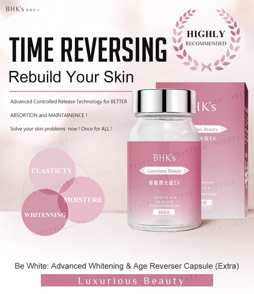 BHK’s - Luxurious Beauty Tablet, 60 tablets, 280 g, 4713051525694