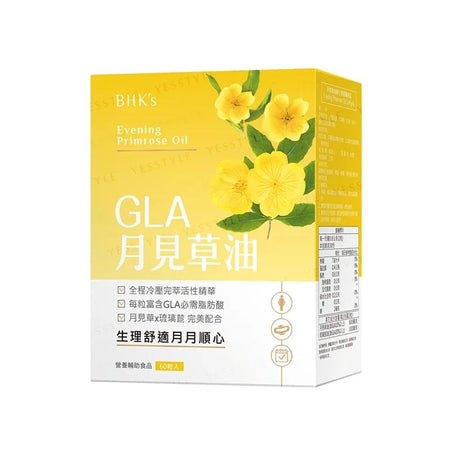 BHK’s - Evening Primrose Oil Softgel, 60 softgels, 280 g, 4713051524246