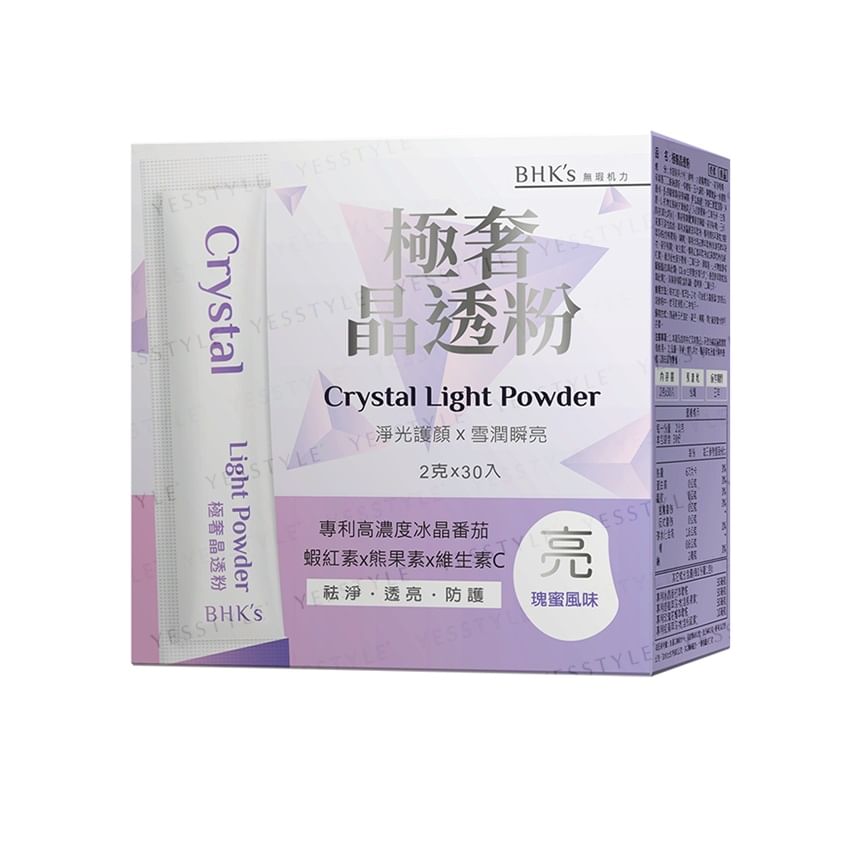 BHK’s - Crystal Light Powder, 2g x 30 packs, 280 g, 4713051526813