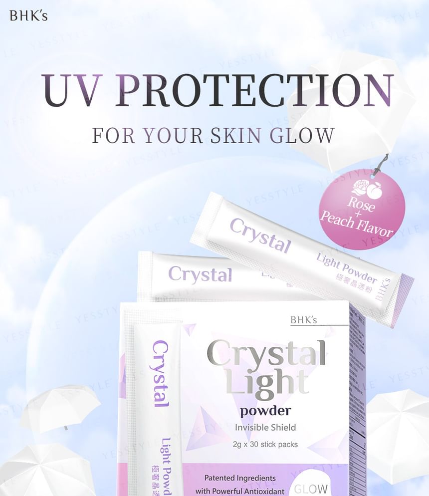 BHK’s - Crystal Light Powder, 2g x 30 packs, 280 g, 4713051526813