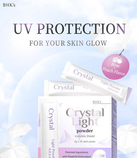 BHK’s - Crystal Light Powder, 2g x 30 packs, 280 g, 4713051526813