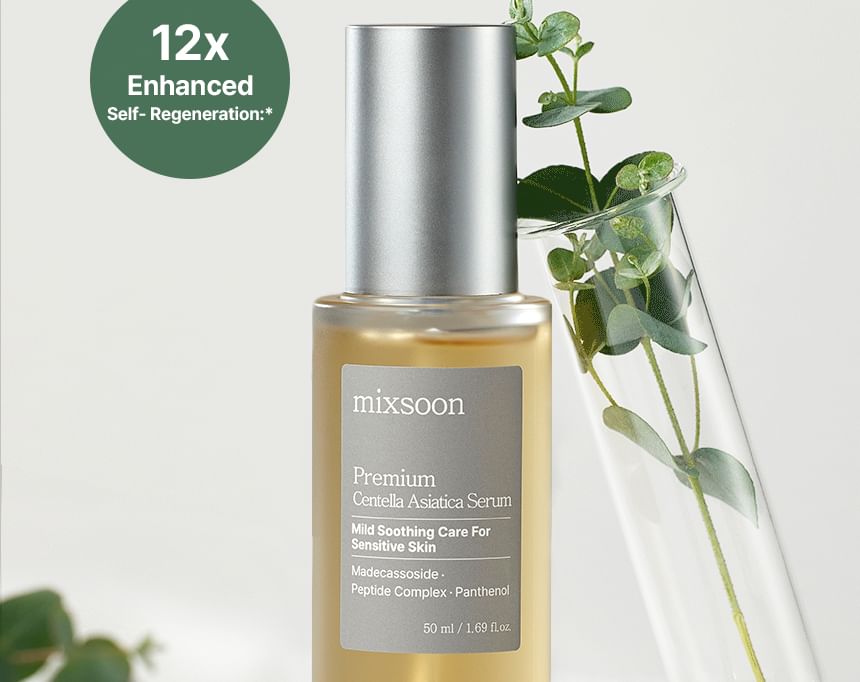 mixsoon - Premium Centella Asiatica Serum, 50ml, 129 g, 8809732912580