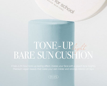 too cool for school - Tone-Up Bare Sun Cushion, 15g, 77 g, 8809815644827