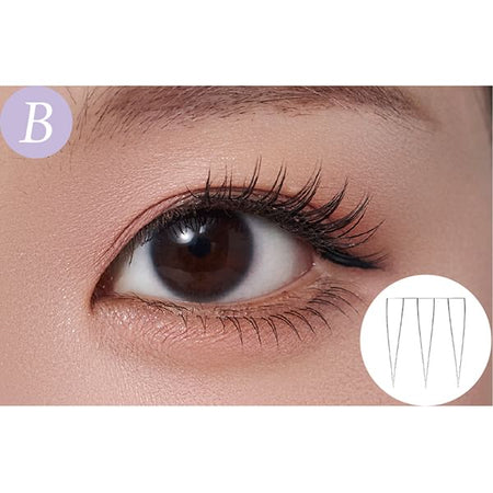 Miche Bloomin’ - Eyelash Self Extension Line 51 Under Ext Pack, 54 pcs, 23 g, 4560364939904