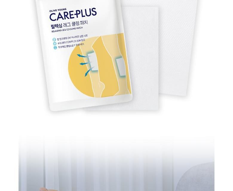 CARE PLUS - Relaxing Leg Cooling Patch, 14 patches, 133 g, 8809496774691