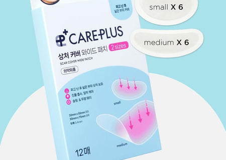 CARE PLUS - Scar Cover Wide Patch, 12 patches, 50 g, 8809129321087