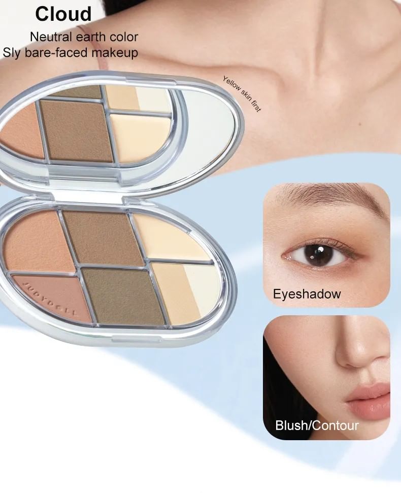 Judydoll - Glazed Face Makeup Palette - 02, #02 Chestnut Cloud - 11g, 133 g, 6976436770456