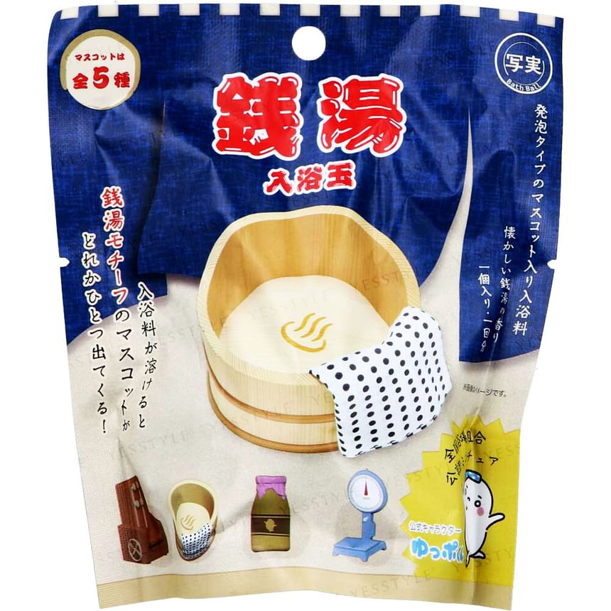 MANABURO - Public Bath Bath Ball, 1 pc - Random Style, 66 g, 4535304721789