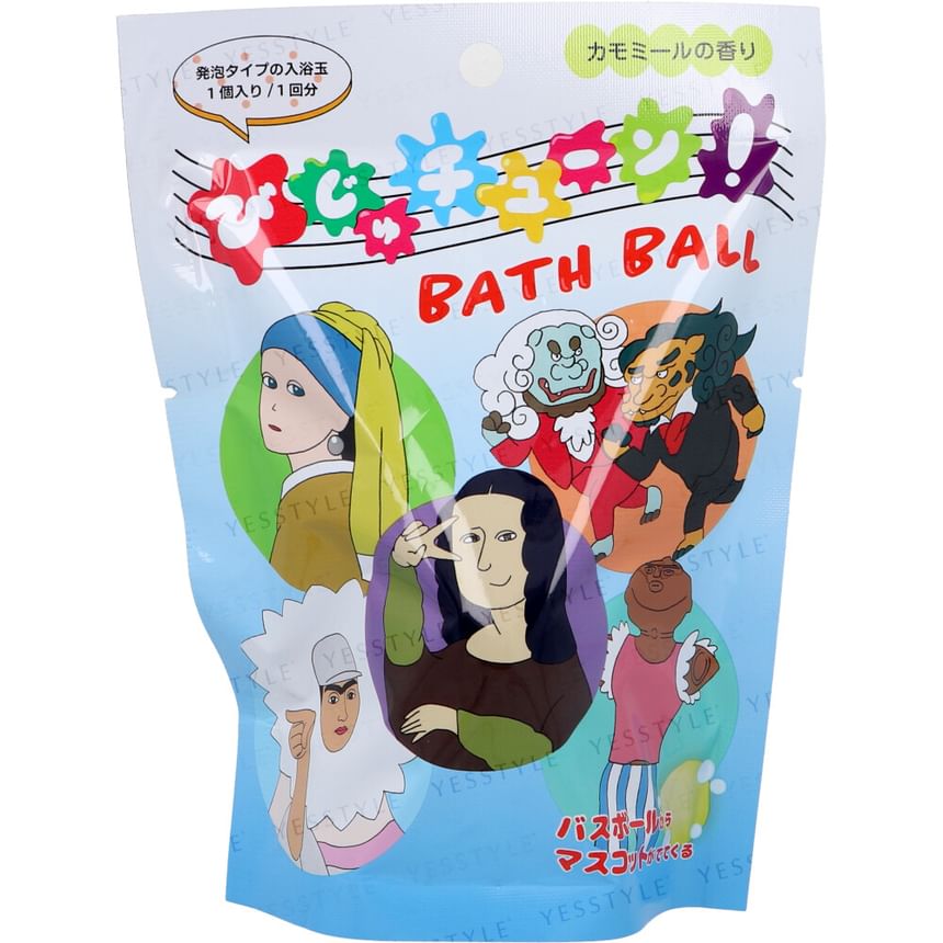 MANABURO - Biju Tune Bath ball, 1 pc - Random Style, 113 g, 4589856283738