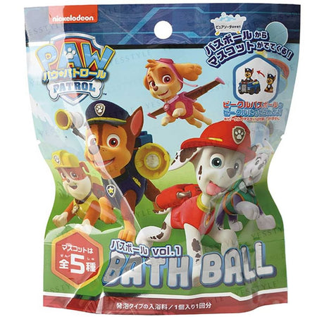 MANABURO - Paw Patrol Bath Ball, 1 pc - Random Style, 70 g, 4535304721970