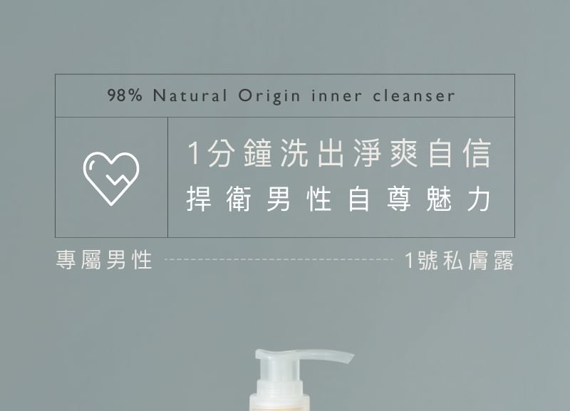 Love Dear - No.1 Intimate Skin Cleanser For Men, 250ml, 340 g, 4710150810164