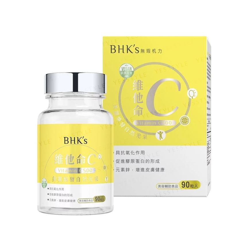 BHK’s - Vitamin C 500 Tablet, 90 tablets, 280 g, 4713051525878