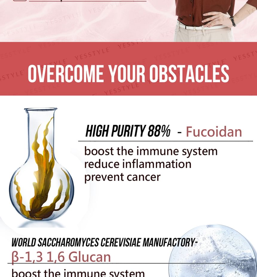 BHK’s - Fucoidan Veg Capsule, 60 capsules, 240 g, 4713051526059