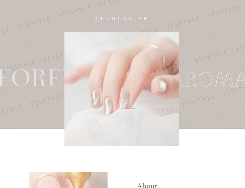 ALLOYA - Cat Eyes Nail Gel Polish 305 Narcissus Reflection, 10ml, 60 g, 6934849123054