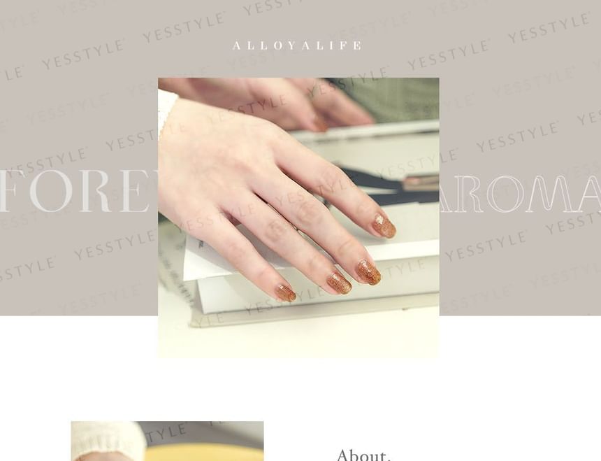ALLOYA - Cat Eyes Nail Gel Polish 340 Coffee, 10ml, 60 g, 6934849123405