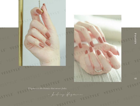 ALLOYA - 3-In-1 Peelable Gel Nail Polish V158 Honey Black Tea Mousse, 10ml, 60 g, 6934849121586