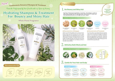 KAMINOMOTO - Botanical Treatment, 180g, 206 g, 4987046700100
