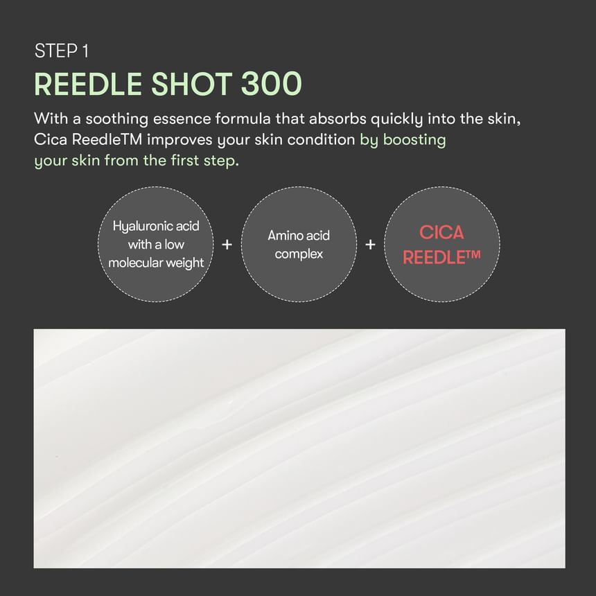 VT - Reedle Shot All In One 3 Step Mask, 1.5g + 25g +1.5g, 37 g, 8803463003449