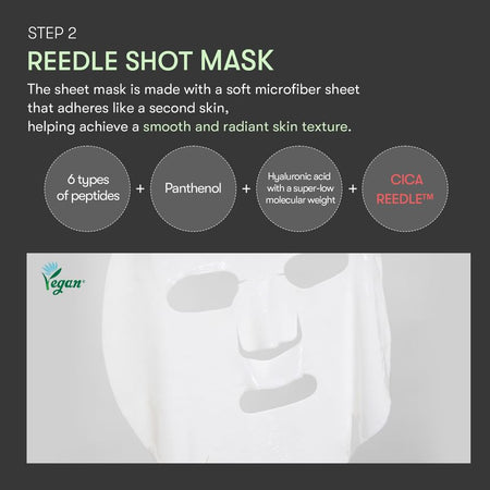 VT - Reedle Shot All In One 3 Step Mask, 1.5g + 25g +1.5g, 37 g, 8803463003449