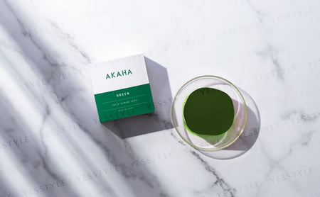 AKAHA - Jelly Serum Soap Green, 100g, 120 g, 4582649450065
