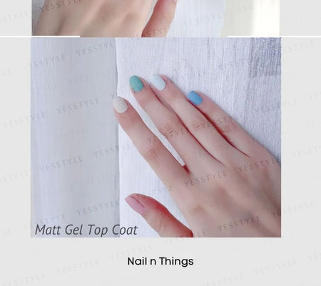 NAIL n THINGS - Matt Gel Top Coat, 10ml, 20 g, 1386144