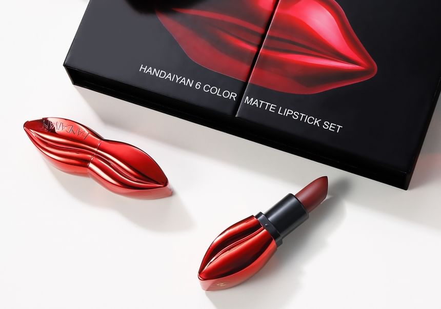HANDAIYAN - 6 Color Matte Lipstick Set, Set (4g*6), 306 g, 6971690681418