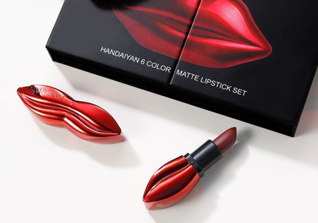 HANDAIYAN - 6 Color Matte Lipstick Set, Set (4g*6), 306 g, 6971690681418