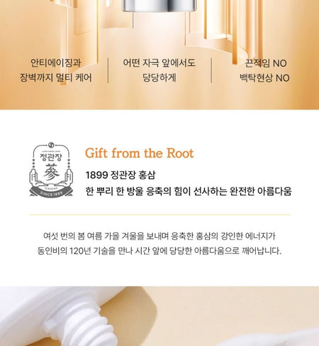 DONGINBI - Red Ginseng Sunscreen Cream Multi-Perfection, 50ml, 80 g, 
