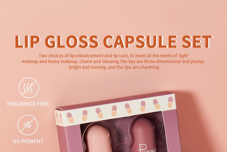 Pudaier - Lip Oil Capsule Set, Set - 3.5g, 30 g, 6931904220383