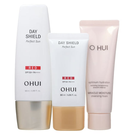 O HUI - Day Shield Perfect Sun Red Special Set, 3 pcs, 308 g, 8809949487871