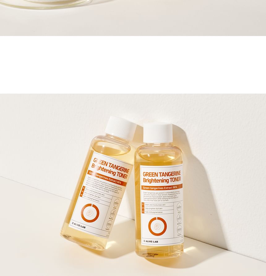 ALIVE:LAB - Green Tangerine Brightening Toner, 2024 Version - 150ml, 174 g, 8809853890071