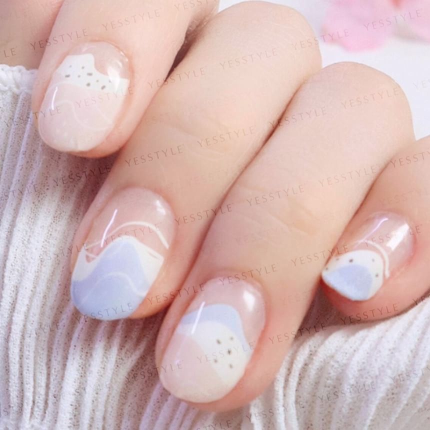 Lunacaca - Sakura Ocean Nail Art Stickers, 24 pcs, 10 g, 4892022007994
