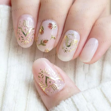 Lunacaca - Virgo Constellation Nail Art Stickers, 24 pcs, 10 g, 4892022001048