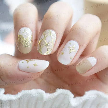 Lunacaca - Taurus Constellation Nail Art Stickers, 24 pcs, 10 g, 4892022001056