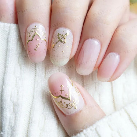 Lunacaca - Sagittarius Constellation Nail Art Stickers, 24 pcs, 10 g, 4892022001054