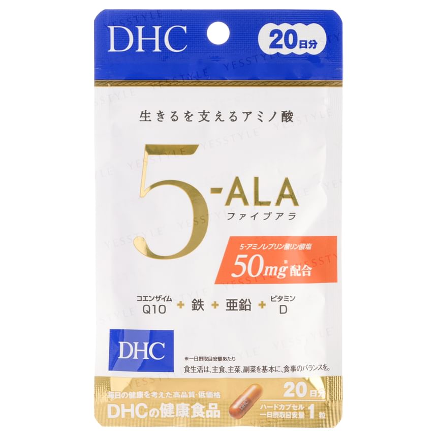DHC - 5-ALA Capsule, 20 capsule (20 days supply), 10 g, 4511413407820