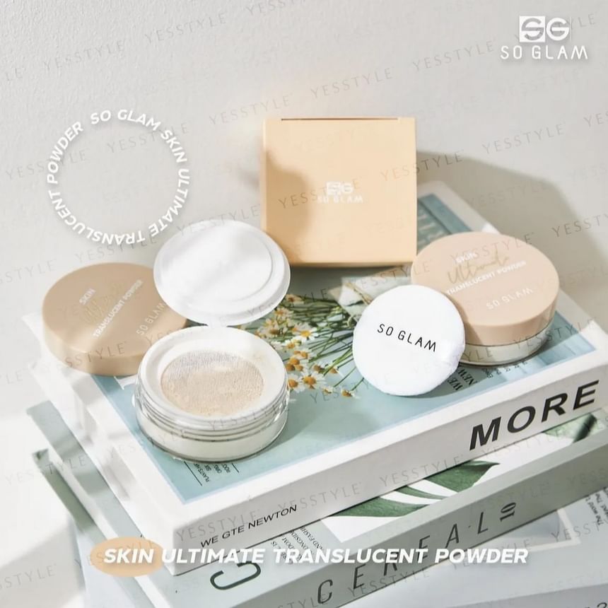 SO GLAM - Skin Ultimate Translucent Powder, 10g, 30 g, 8855605006252