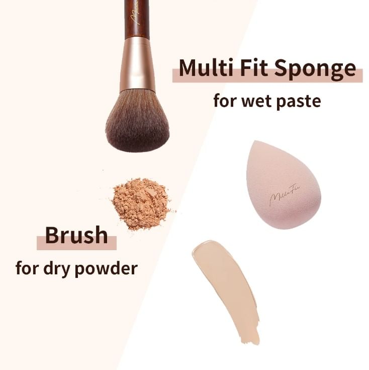 MilleFee - Fairy Makeup Brush Set, 1 set, 106 g, 4571501173747
