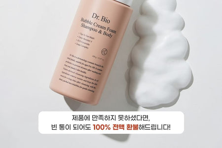 Dr. Bio - Bubble Cream Foam Shampoo & Body, 450g, 598 g, 8809782555157