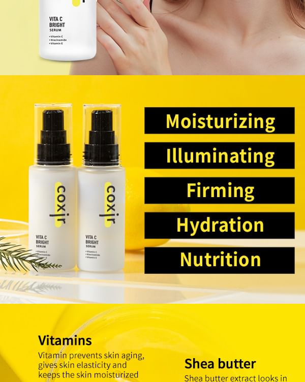 coxir - Vita C Bright Serum, 2024 Version - 50ml, 87 g, 8809080826270