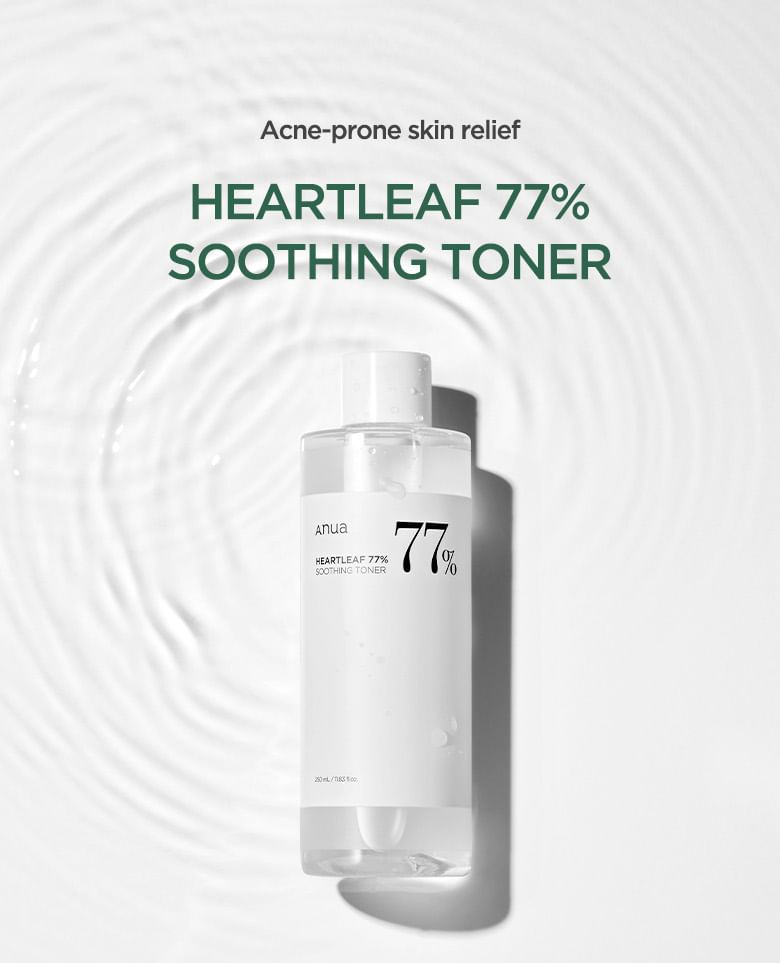 Anua - Heartleaf 77% Soothing Toner, 250ml, 317 g, 8809640731433