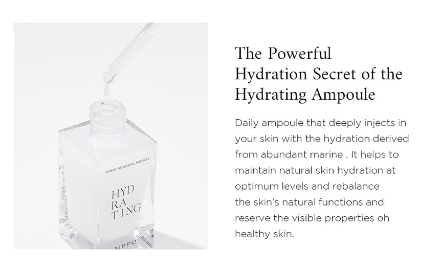 AIPPO - Expert Hydrating Ampoule, 30ml, 124 g, 8809533812355